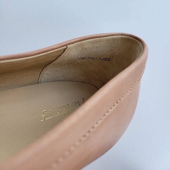 Trotters Signature Mila Tan Leather Flats - Size 10 - Picture 12 of 16
